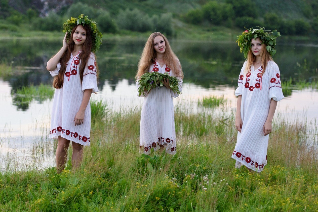 Slavic women in Tskhinval